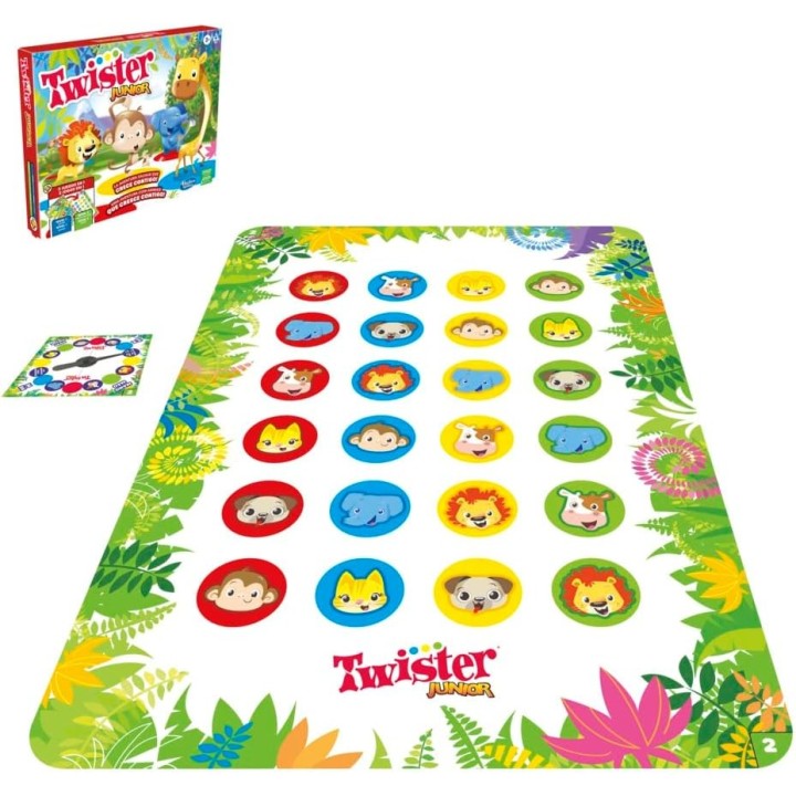 TWISTER JUNIOR | Juego de Habilidad | Juego de Mesa Infantil