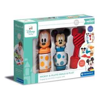 MICKEY & PLUTO BUILD AND PLAY | Set Construcción | Juguete Bebé