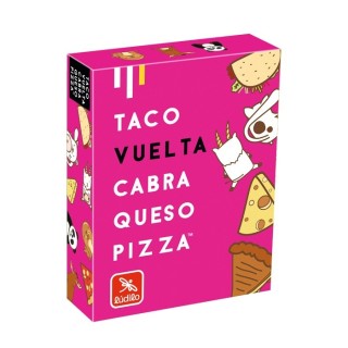 TACO, VUELTA, CABRA, QUESO, PIZZA | Juego de Cartas Familiar | Juego de Habilidad