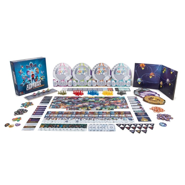 STARSHIP CAPTAINS | Juego de Mesa Estrategia | Gestión de Recursos