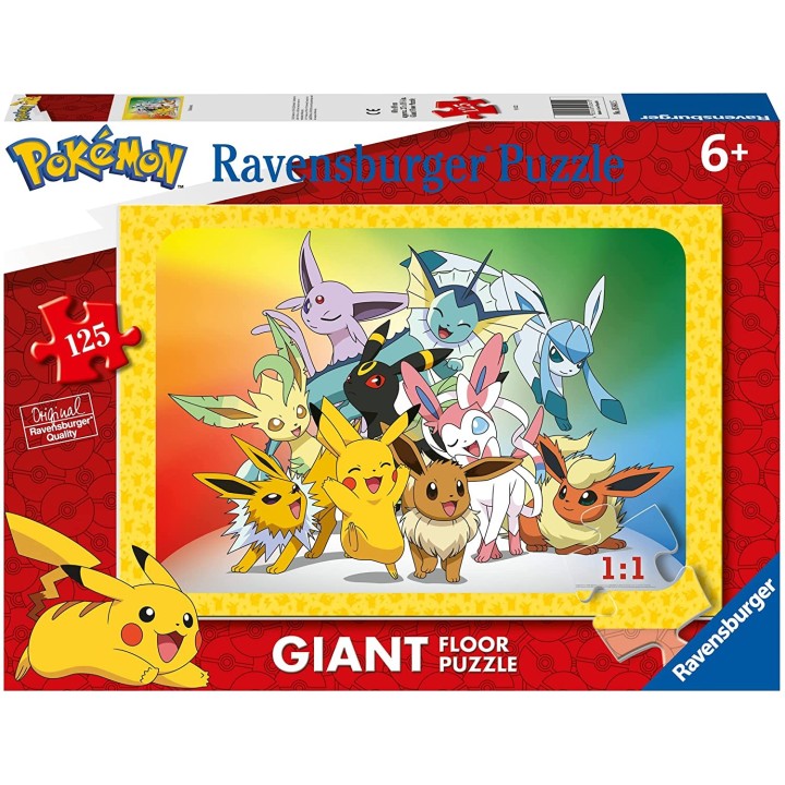 PUZZLE GIANT POKEMON 125 PZAS | Puzzle Lógica | Coleccionable