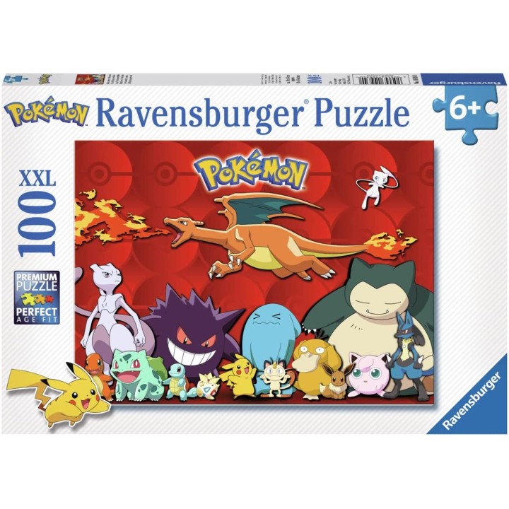 PUZZLE 100 PZAS XXL POKEMON | Puzzle Lógica | Coleccionable