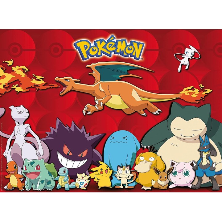 PUZZLE 100 PZAS XXL POKEMON | Puzzle Lógica | Coleccionable