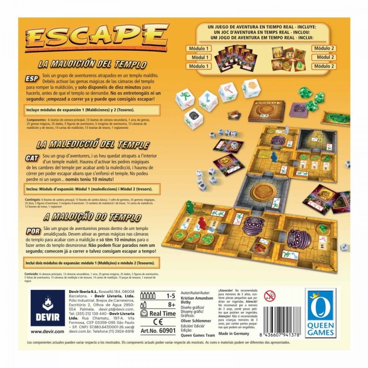 Escape | Juego Cooperativo | Comprar Online