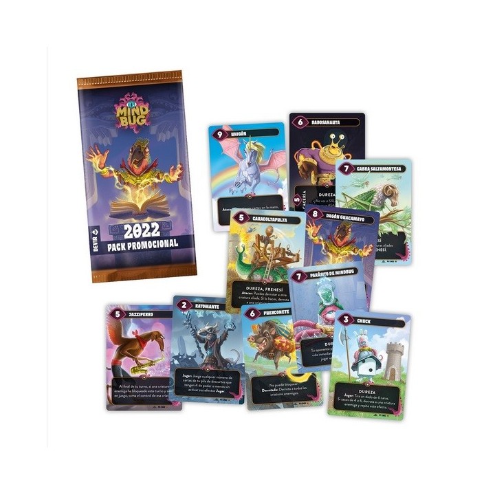 Mindbug Pack Promocional 2022 | Expansión Juego de Mesa | Comprar Online