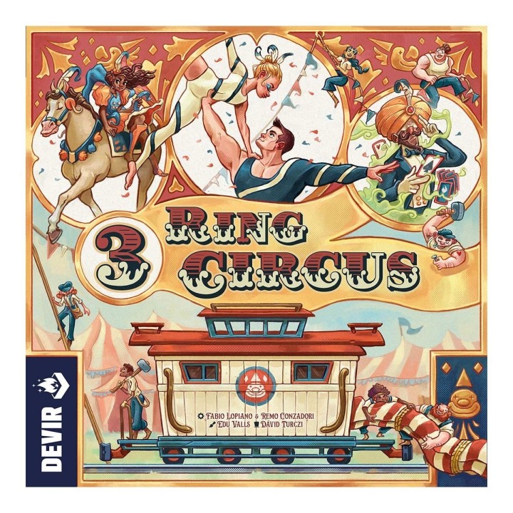 3 Ring Circus | Juego de Mesa Estrategia | Comprar Online