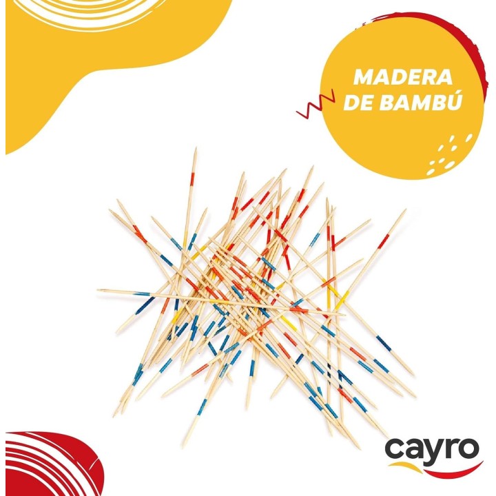 Mikado Madera | Juego Clásico | Juego de Habilidad