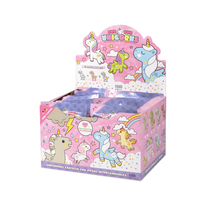 Display 12 Sobres Dun Dun Unicorns | Coleccionable | Comprar Online