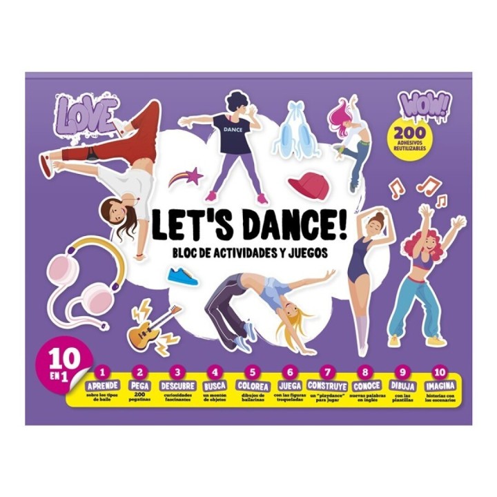 Bloc de Actividades Lets Dance | Manualidades | Comprar Online