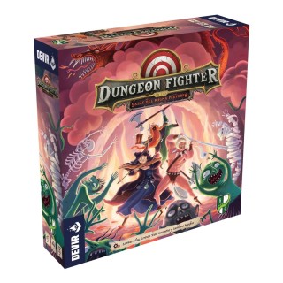 Dungeon Fighters: Salas del Magma Perverso | Expansión Juego de Mesa | Juego de Habilidad