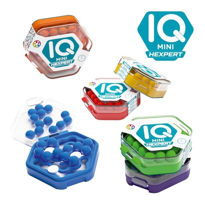 IQ Mini Hexpert Surtidos | Puzzle Lógica | Juego de Viaje