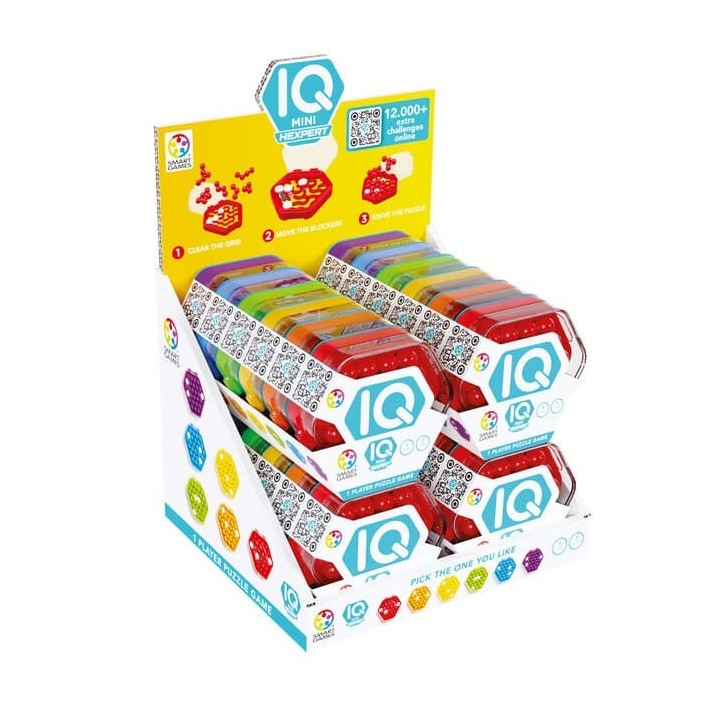 IQ Mini Hexpert Surtidos | Puzzle Lógica | Juego de Viaje