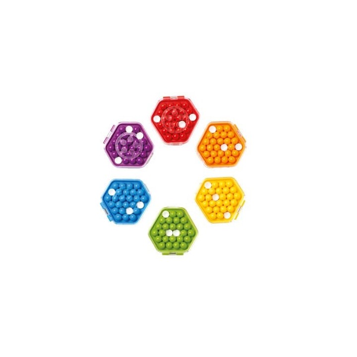 IQ Mini Hexpert Surtidos | Puzzle Lógica | Juego de Viaje