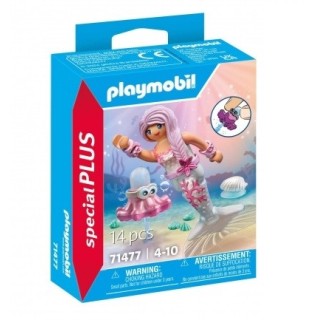 Special Plus - Sirena con Pulpo | Figura Acción | Coleccionable