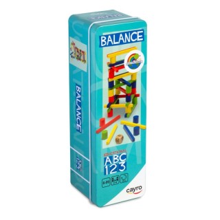 Juego Balance Travel Caja de Metal | Juego de Habilidad | Juego de Viaje