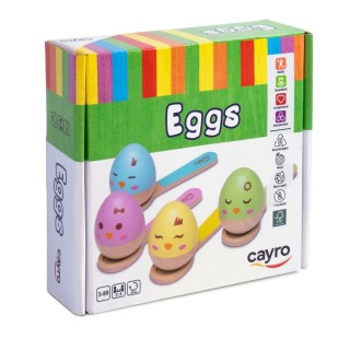 Eggs Cayro - Juego de la Cuchara | Juego Clásico | Juego de Habilidad