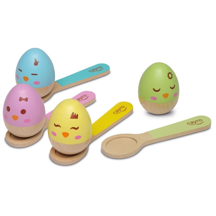 Eggs Cayro - Juego de la Cuchara | Juego Clásico | Juego de Habilidad