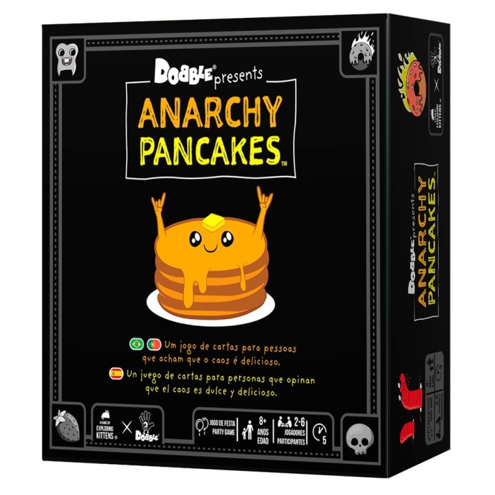 Dobble Anarchy Pancakes | Juego de Cartas Familiar | Comprar Online