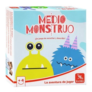 Medio Monstruo | Juego de Cartas Familiar | Juego de Mesa Infantil