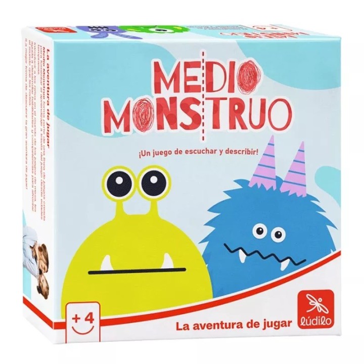 Medio Monstruo | Juego de Cartas Familiar | Juego de Mesa Infantil