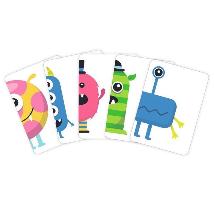 Medio Monstruo | Juego de Cartas Familiar | Juego de Mesa Infantil
