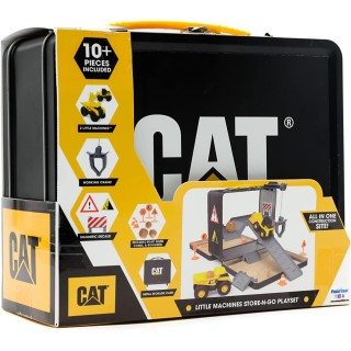 Caterpillar Caja Metal Store and Go | Accesorio Juego de Mesa | Coleccionable