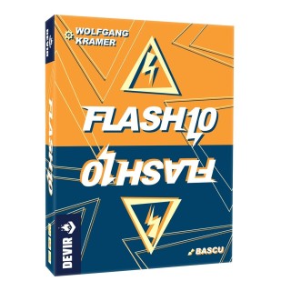 Flash 10 | Juego de Cartas Familiar | Juego de Viaje