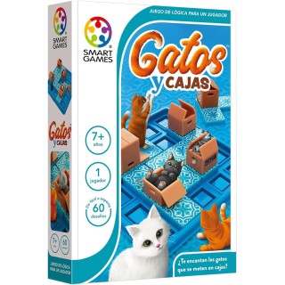 Gatos y Cajas IQ | Puzzle Lógica | Juego de Viaje