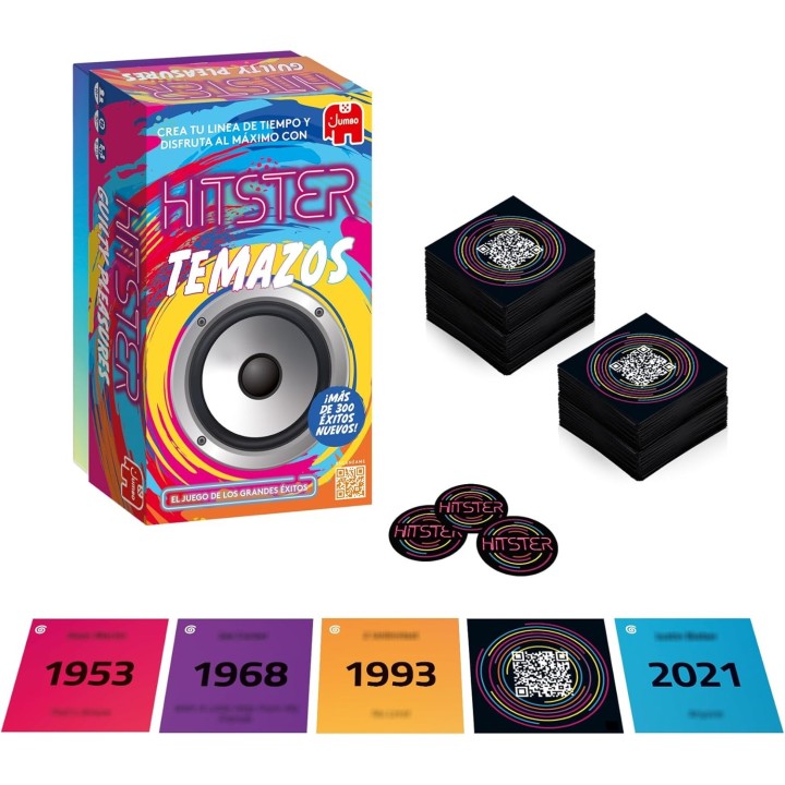 Hitster Temazos | Juego de Cartas Familiar | Comprar Online