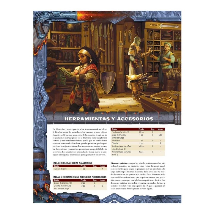 PATHFINDER 2ª ED. ARMAS Y MECANISMOS | Manual Rol | Comprar Online