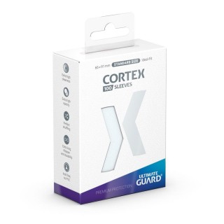 FUNDAS CORTEX TAMAÑO STANDAR 100 UD - TRANSPARENTE OPACA