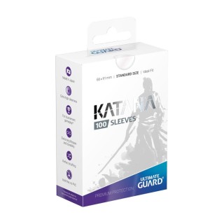 FUNDAS KATANA SLEEVES TAMAÑO STANDAR 100UD - TRANSPARENTES