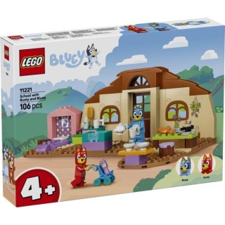 LEGO BLUEY - ESCUELA CON RUSTY Y BLUEY