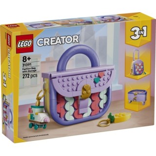 LEGO CREATOR 3 EN 1 - BOLSO DE DISEÑO ARTISTICO CON COMPARTIMENTO