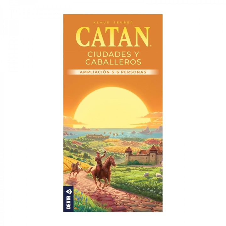 CATAN CIUDADES y CABALLEROS EXP. 5 - 6 JUGADORES