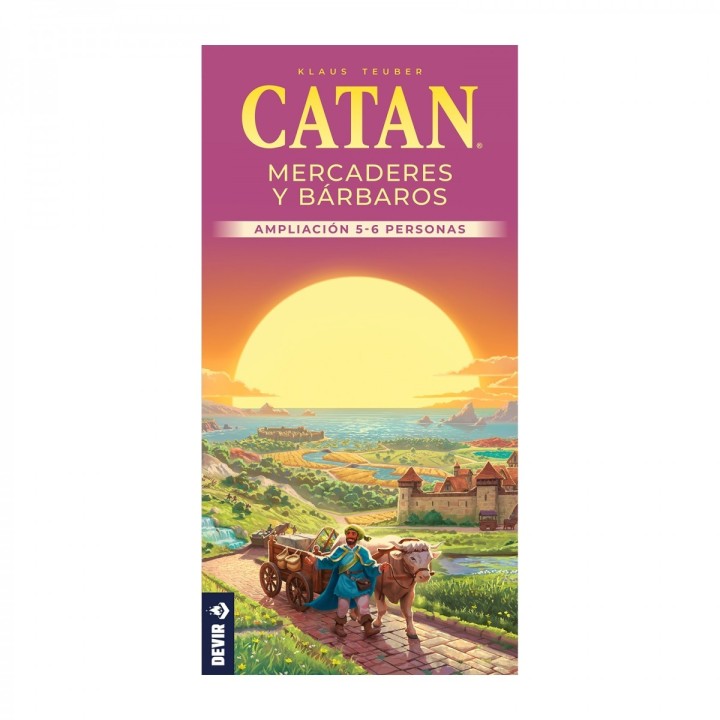 CATAN MERCADERES y BARBAROS EXP. 5 - 6 JUGADORES