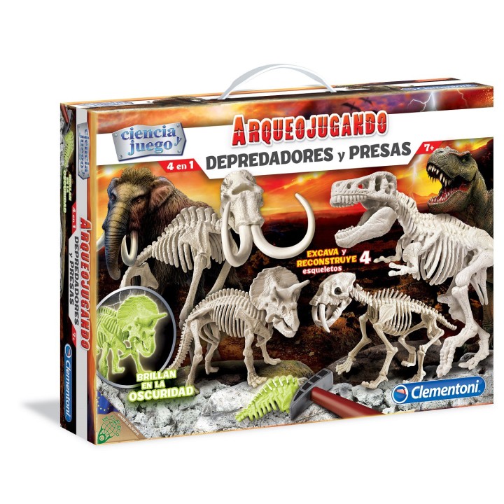 ARQUEOJUGANDO 4 EN 1 DEPREDADORES Y PRESAS