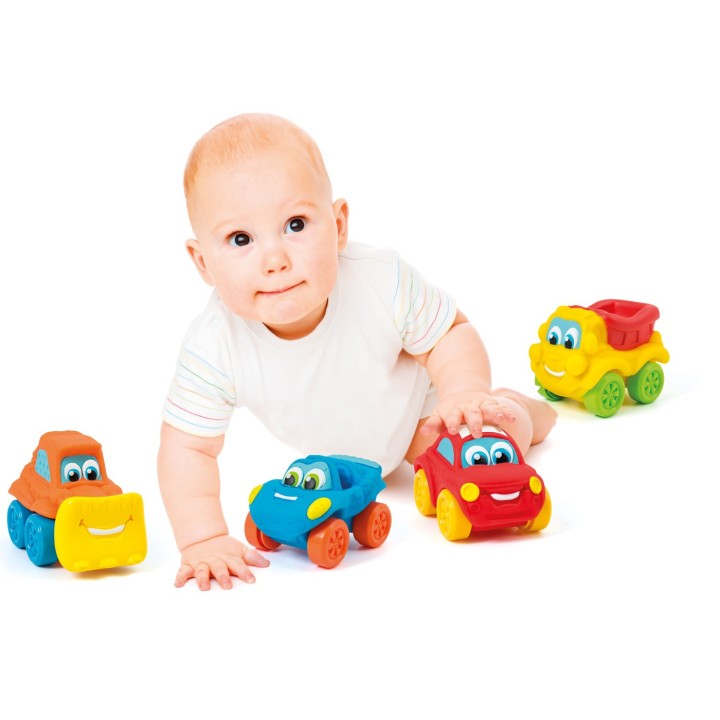 Expositor de 24 BABY CAR SOFT & GO COCHECITOS BLANDITOS