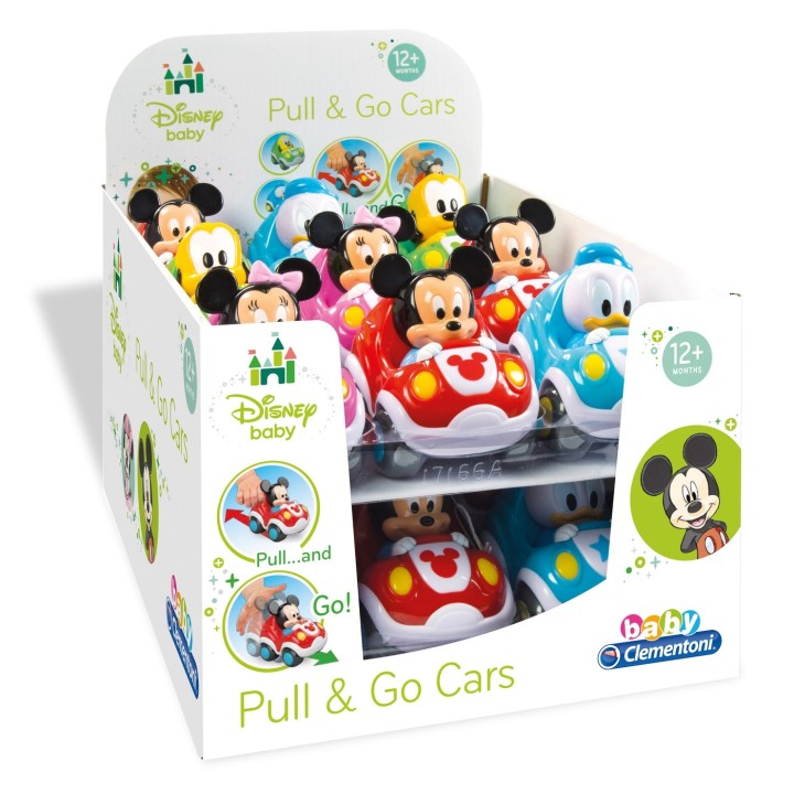 BABY CLEMMY - EXP. 18 COCHE PULL BACK DISNEY BABIES