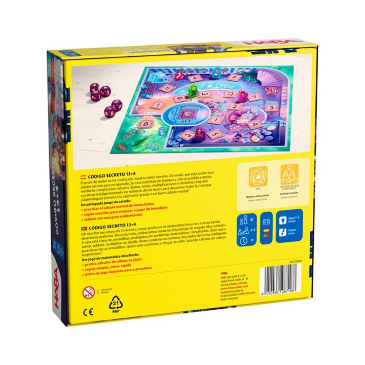 CODIGO SECRETO 13 + 4 HABA