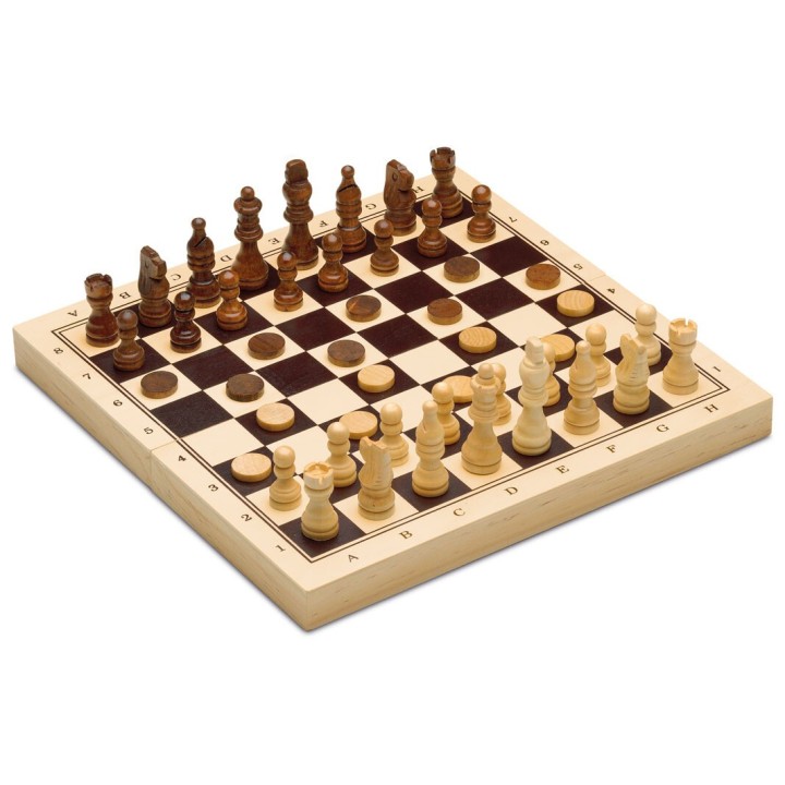3 EN 1 AJEDREZ - DAMAS - BACKGAMMON