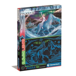PUZZLE 104 PZAS FROZEN 2 GLOWING LIGHTS