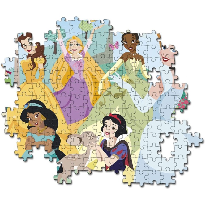 PUZZLE 104 PZAS PRINCESAS DISNEY GLITTER