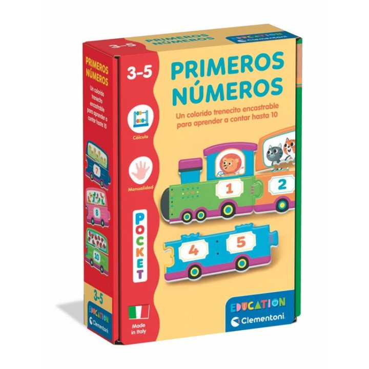 EDUCATION CLEMENTONI - POCKET PRIMEROS NUMEROS