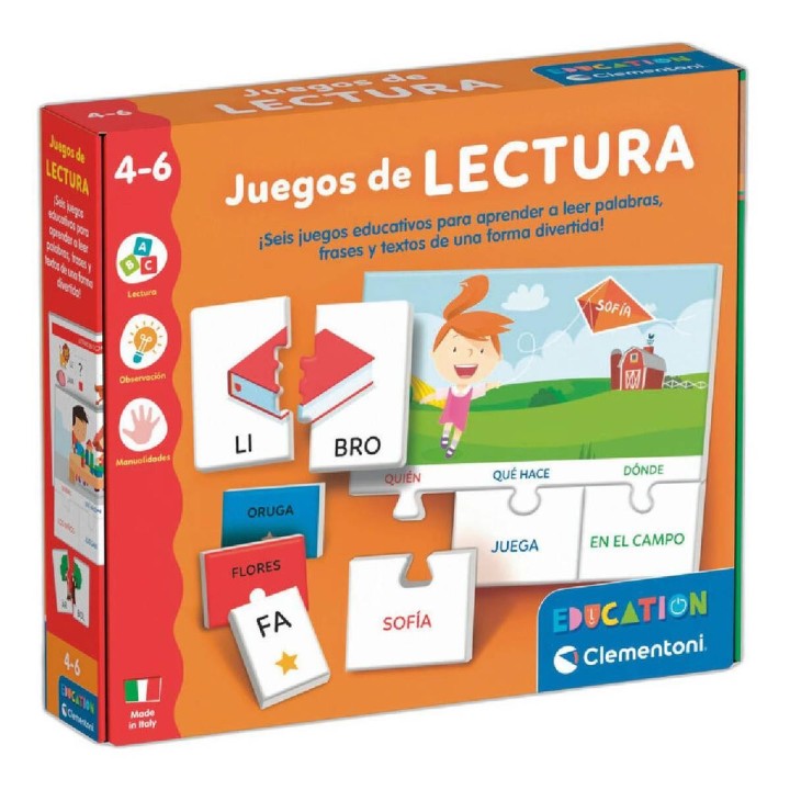 EDUCATION CLEMENTONI - JUEGOS DE LECTURA