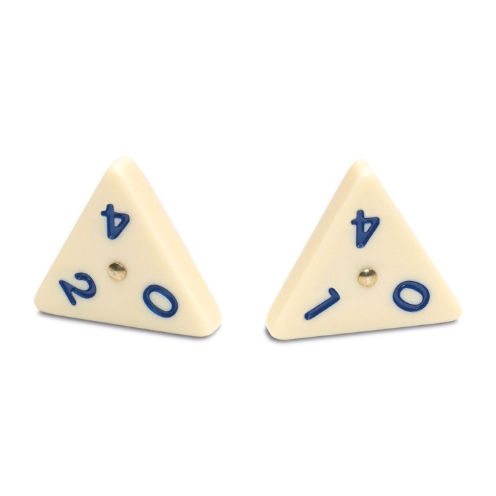 DOMINO TRIANGULAR METAL BOX