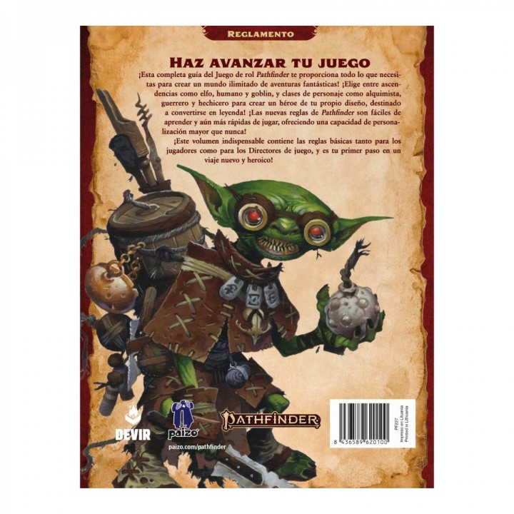 PATHFINDER 2ª ED. LIBRO BASICO BOLSILLO