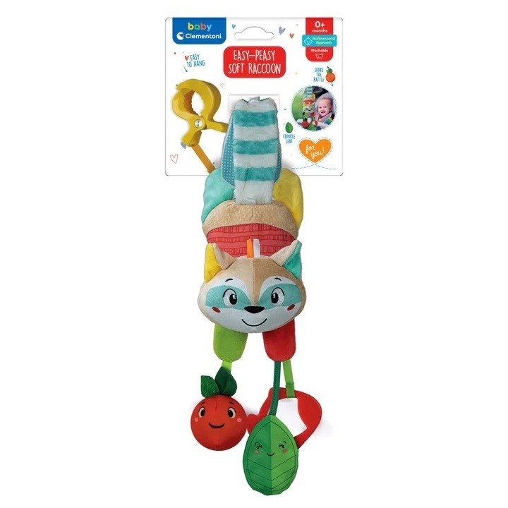 BABY CLEMMY - MAPACHE PELUCHE ACTIVIDADES