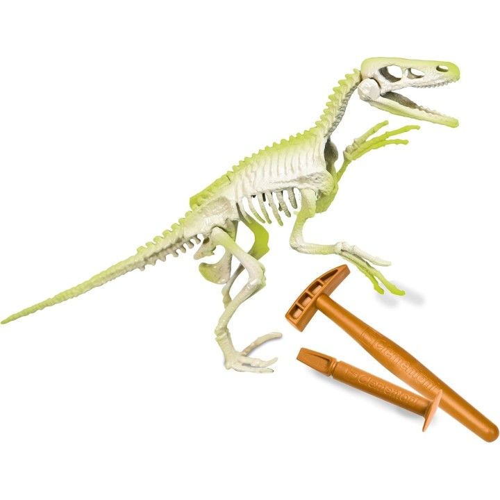 ARQUEOJUGANDO VELOCIRAPTOR FLUORESCENTE